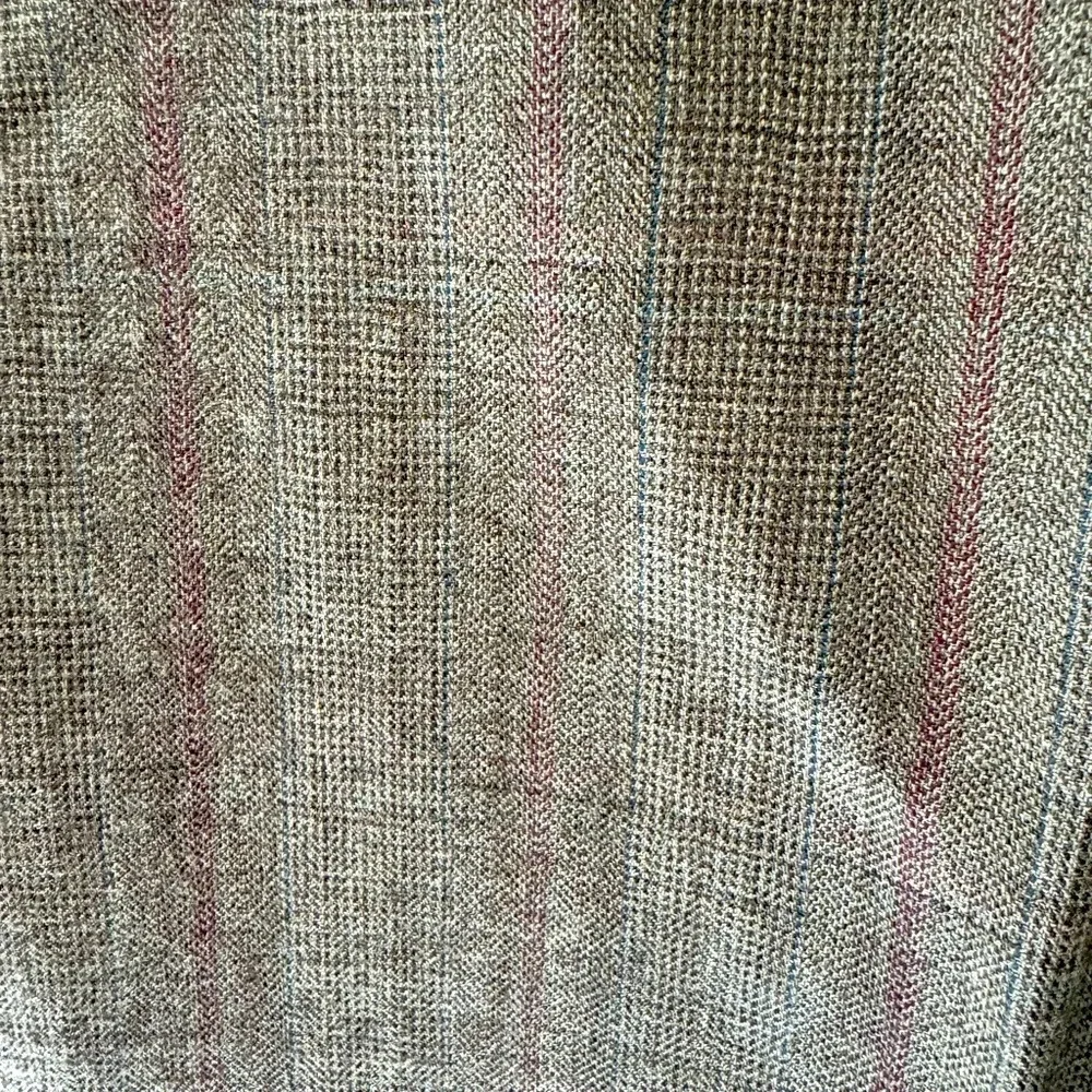 RARE Vintage Berry Burk of Virginia 100% men’s wool tweed pattern pants. Pleated